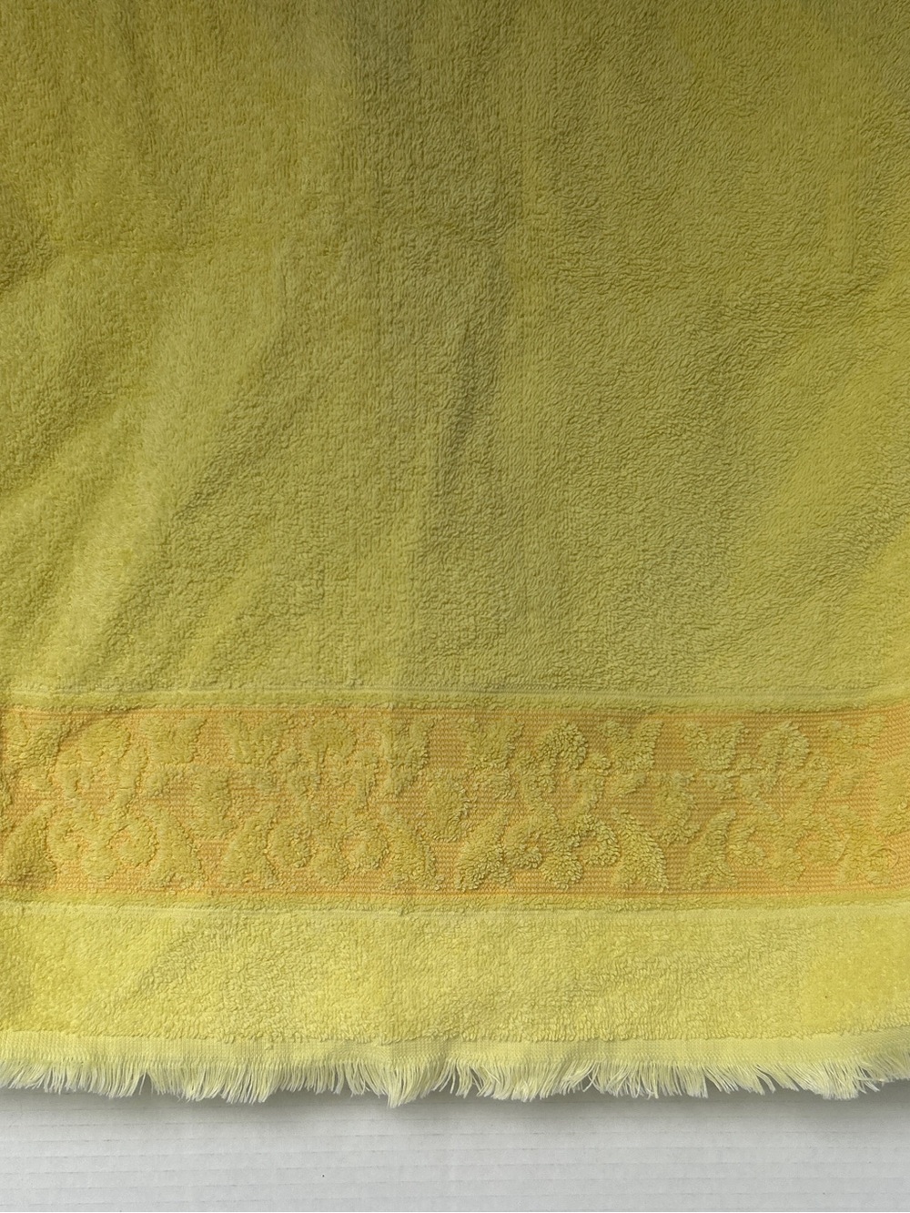 2 for $20 Retro Yellow Hand Towel - Picture 2 of 3